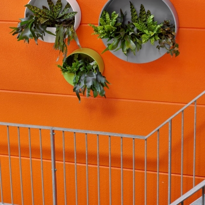 Round Wall planter