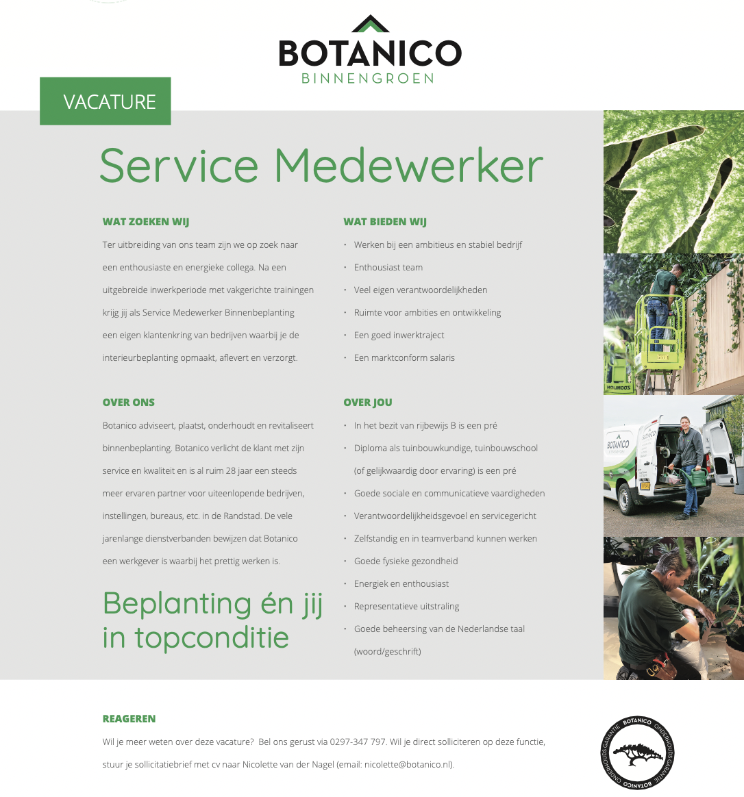 vacature